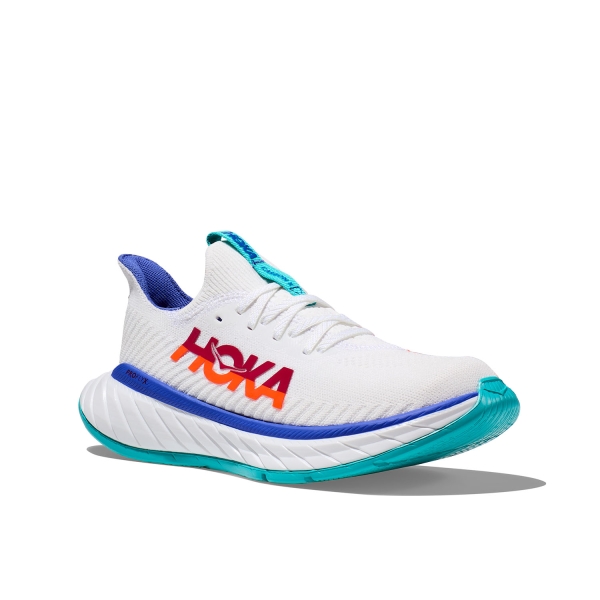 Hoka Carbon X 3 - White/Flame