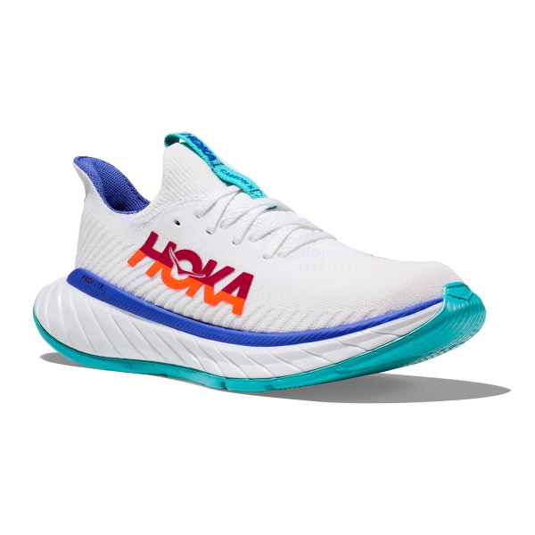 Hoka Carbon X 3 - White/Flame