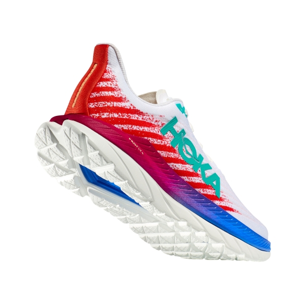 Hoka Mach 5 - White/Flame
