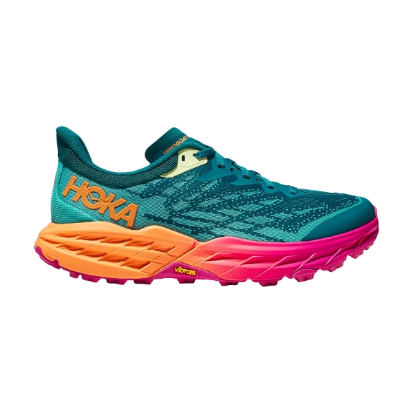 Women's Trail Running Shoes Hoka Speedgoat 5  Deep Lake/Ceramic 1123158DLCR