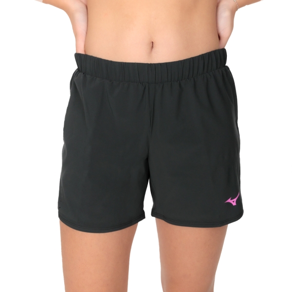 Women's Running Shorts Mizuno Mizuno Aero 4.5in Shorts  Black  Black 