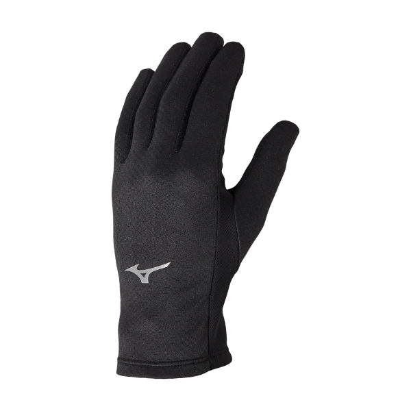 Running gloves Mizuno Breath Thermo  Gloves  Black A2GY2265Z09