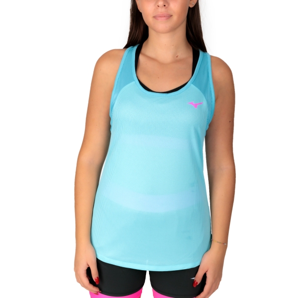 Women's Running Tank Mizuno Dryaeroflow Tank  Antigua Sand J2GAA20323