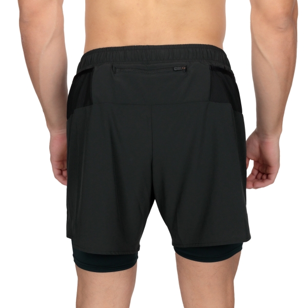 Mizuno Nightlite 2 in 1 5.5in Pantaloncini - Black