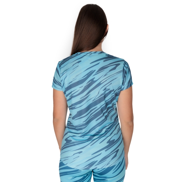 Mizuno Impulse Core Graphic Camiseta - Maui Blue