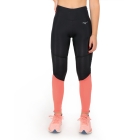 Mizuno Impulse Core Logo Tights - Black/Sinkissed Coral