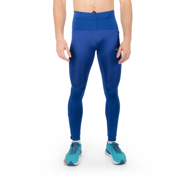 Men's Running Tights and Pants Mizuno Thermal Charge Tights  Sodalite Blue J2GB257026