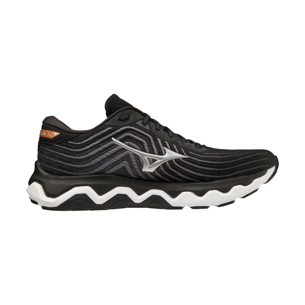 Mizuno Wave Horizon 6 - Black/Silver/Orange Copper