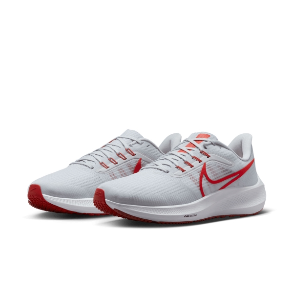 Nike Air Zoom Pegasus 39 - Platinum Tint/Lt Crimson/White/Adobe