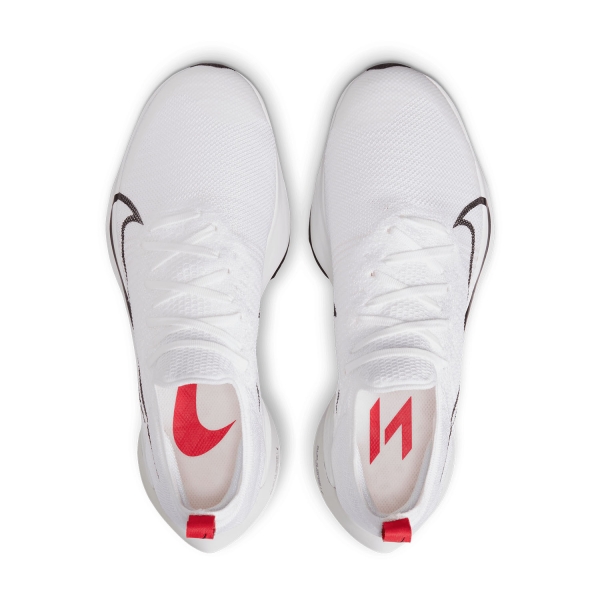 Nike Air Zoom Tempo Next% - White/Black/It Crimson/Platinum Tint