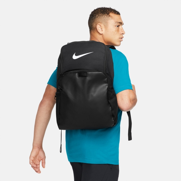 Nike Brasilia 9.5 Mochila Grande - Black/White