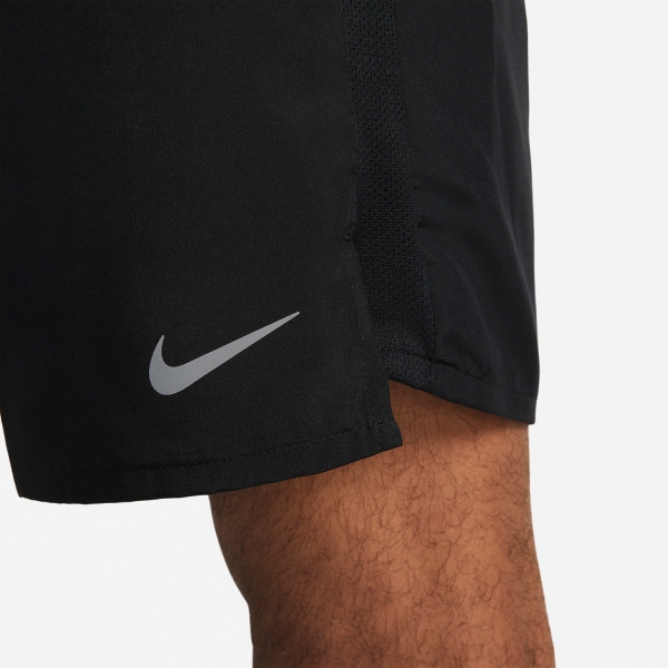 Nike Challenger 2 in 1 7in Shorts - Black/Reflective Silver