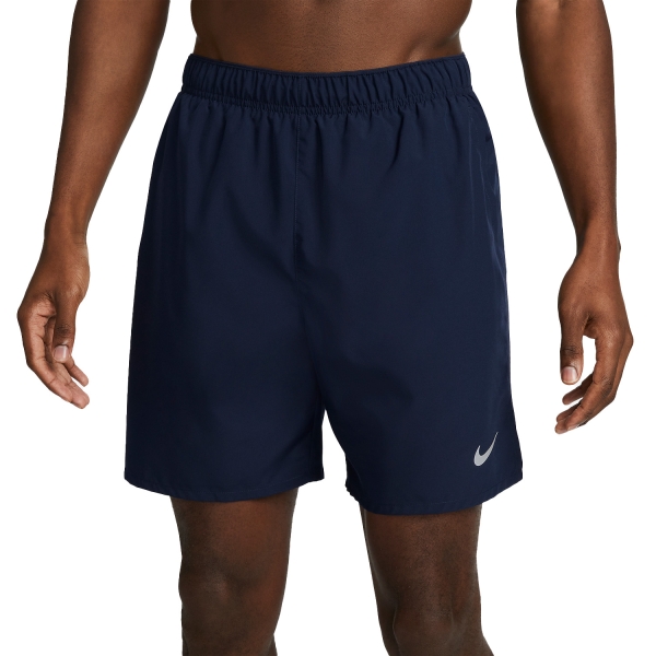 Pantalone cortos Running Hombre Nike Challenger Logo 7in Shorts  Obsidian/Black/Reflective Silver DV9359451
