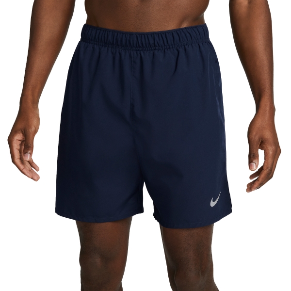 Pantaloncino Running Uomo Nike Challenger Logo 7in Pantaloncini  Obsidian/Black/Reflective Silver DV9359451