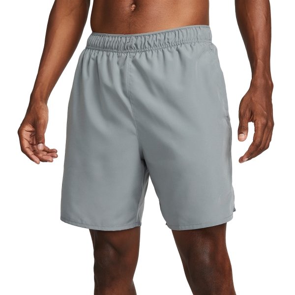 Men's Running Shorts Nike Challenger Logo 7in Shorts  Smoke Grey/Reflective Silver DV9359084