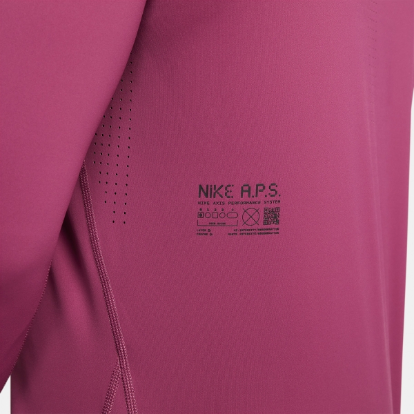 Nike Dri-FIT ADV A.P.S. Maglia - Rosewood/Black