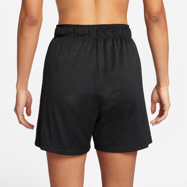 Nike Dri-FIT Attack Logo 5in Shorts - Black/White/Reflective Silver