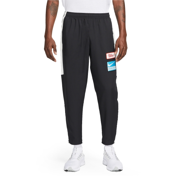 Pantaloni e Tights Running Uomo Nike DriFIT Challenger Logo Pantaloni  Black/Summit White/Summit White DX0888010