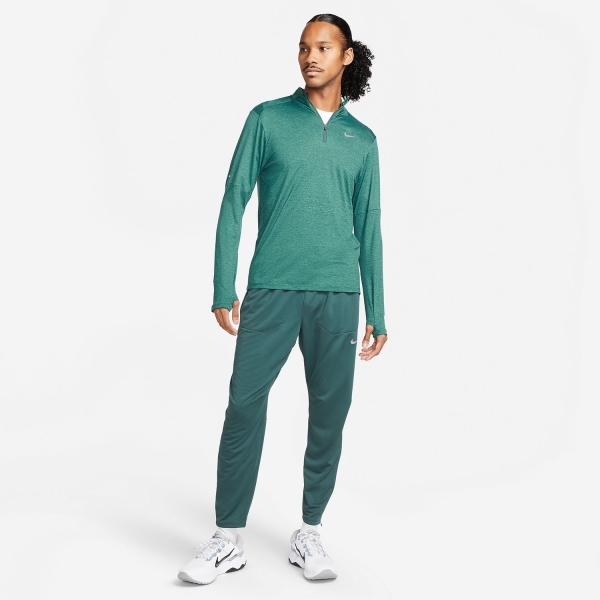 Nike Dri-FIT Element Logo Shirt - Faded Spruce/Reflective Silver
