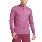 Nike Dri-FIT Element Logo Shirt - Rosewood/Rush Fuchsia/Reflective Silver