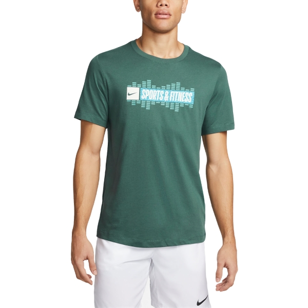 Men's Training T-Shirt Nike DriFIT Fitness TShirt  Faded Spruce DZ2749309