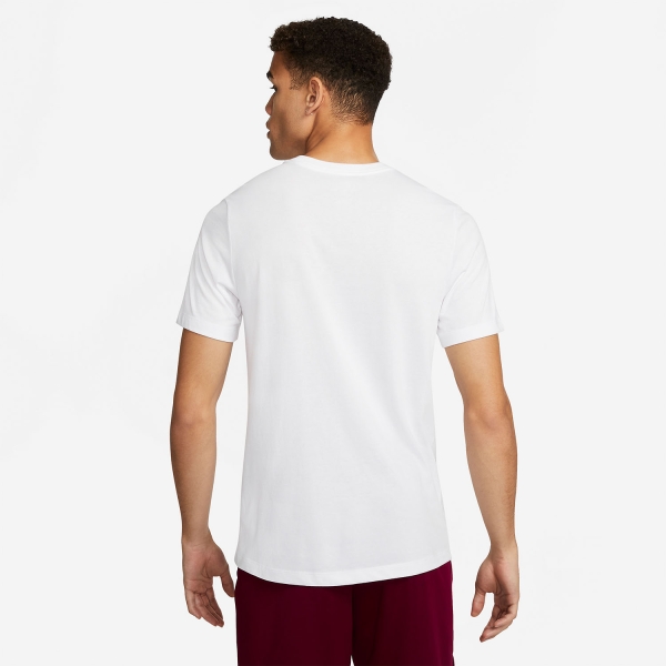 Nike Dri-FIT Fitness Maglietta - White