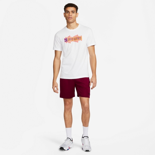 Nike Dri-FIT Fitness Maglietta - White