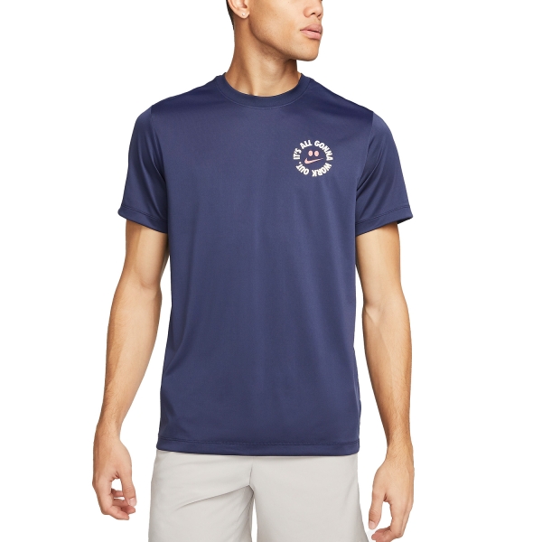 Camisetas Training Hombre Nike DriFIT Humor Camiseta  Midnight Navy DZ2745410