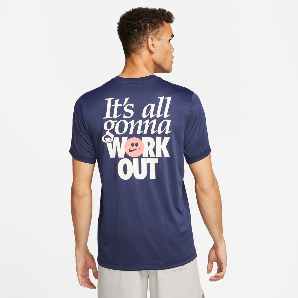 Nike Dri-FIT Humor T-Shirt - Midnight Navy