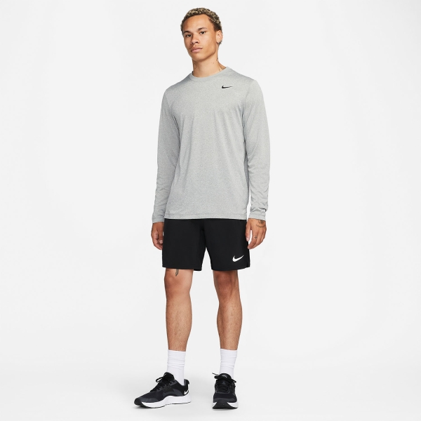 Nike Dri-FIT Legend Maglia - Tumbled Grey/Flt Silver Heather/Black