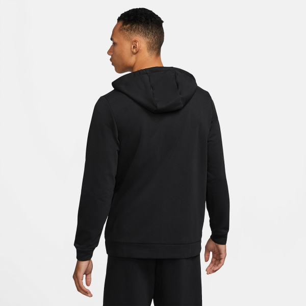 Nike Dri-FIT Logo Hoodie - Black/White