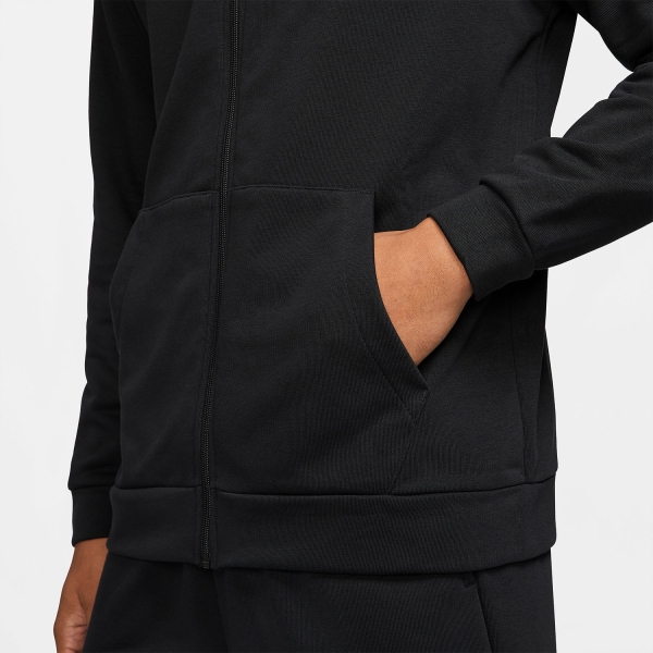 Nike Dri-FIT Logo Hoodie - Black/White