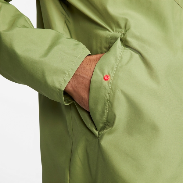 Nike Dri-FIT Miler Swoosh Chaqueta - Alligator/Bright Crimson/Reflective Silver