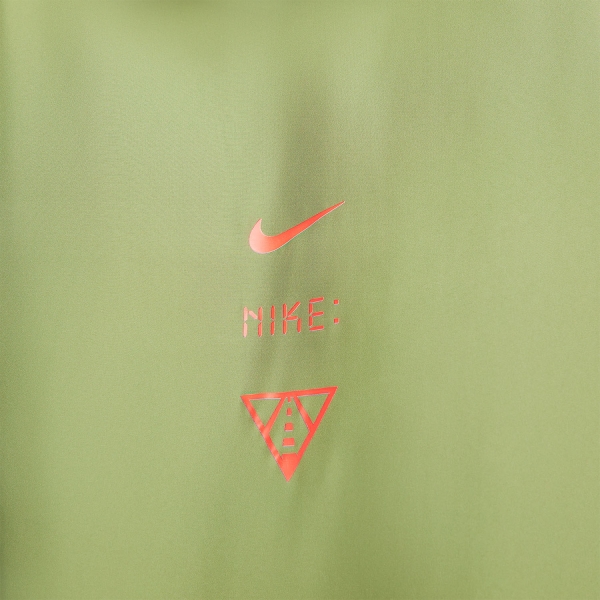 Nike Dri-FIT Miler Swoosh Chaqueta - Alligator/Bright Crimson/Reflective Silver