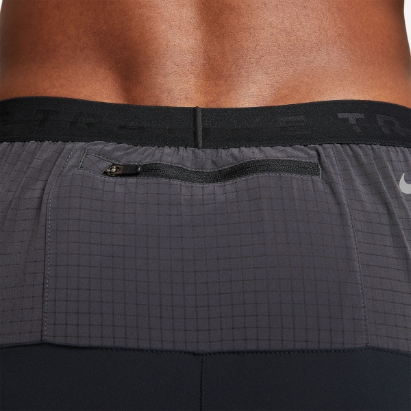 Nike Dri-FIT Second Sunrise 7in Pantaloncini - Black/Dark Smoke Grey/White