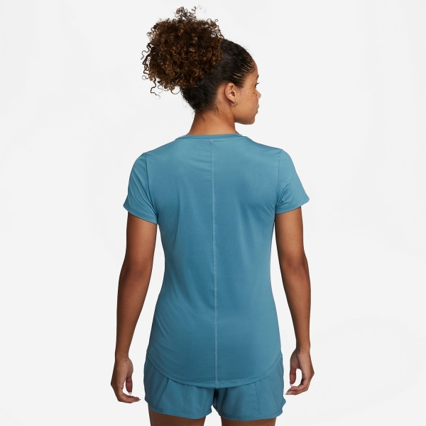 Nike Dri-FIT One Logo Maglietta - Noise Aqua/White