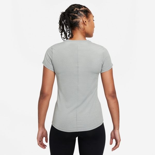 Nike Dri-FIT One Logo Camiseta - Particle Grey/Heather/Black