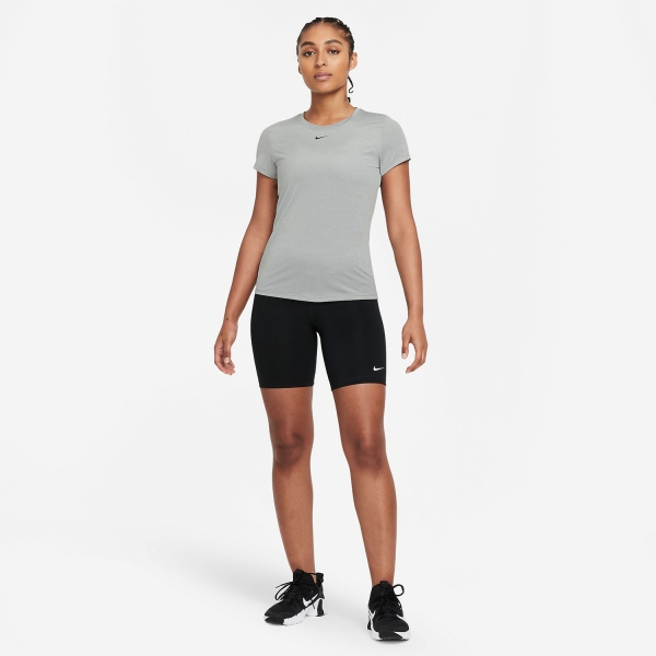 Nike Dri-FIT One Logo Camiseta - Particle Grey/Heather/Black