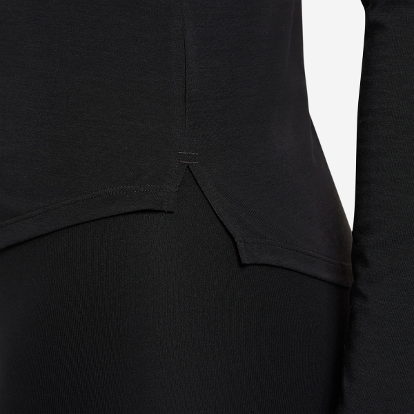 Nike Dri-FIT One Luxe Maglia - Black/Reflective Silver
