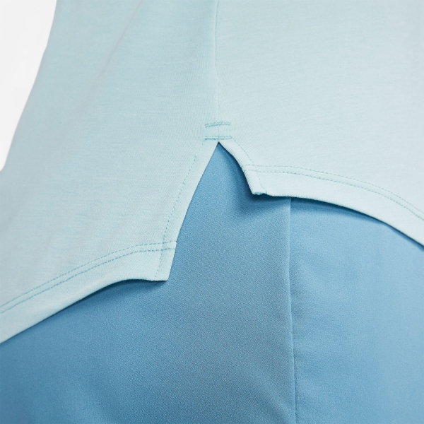 Nike Dri-FIT One Luxe Maglia - Ocean Bliss/Reflective Silver