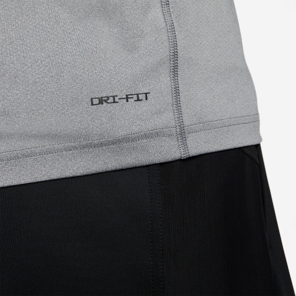 Nike Dri-FIT Ready Maglietta - Smoke Gray/Heater/Black