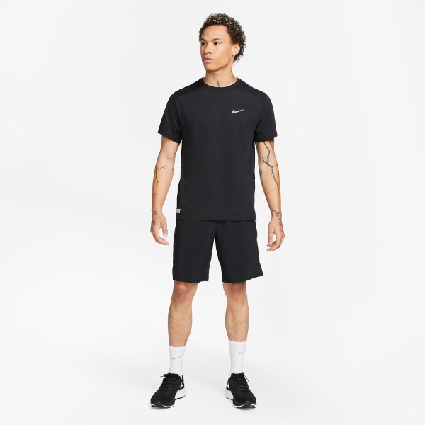 Nike Dri-FIT Run Division Rise 365 T-Shirt - Black/Reflective Silver