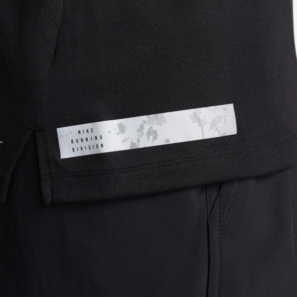 Nike Dri-FIT Run Division Rise 365 T-Shirt - Black/Reflective Silver