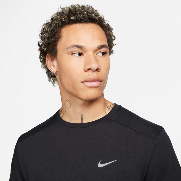 Nike Dri-FIT Run Division Rise 365 T-Shirt - Black/Reflective Silver