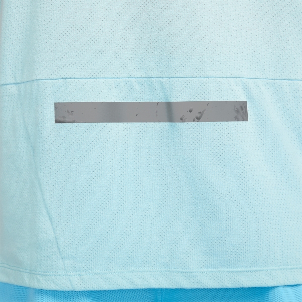 Nike Dri-FIT Run Division Rise 365 Camiseta - Ocean Bliss/Reflective Silver