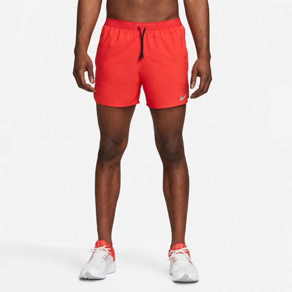 Nike Dri-FIT Stride 5in Pantaloncini - University Red/Black/Reflective Silver