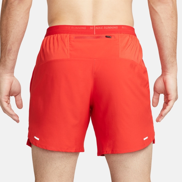 Nike Dri-FIT Stride 7in Pantaloncini - University Red/Black/Reflective Silver
