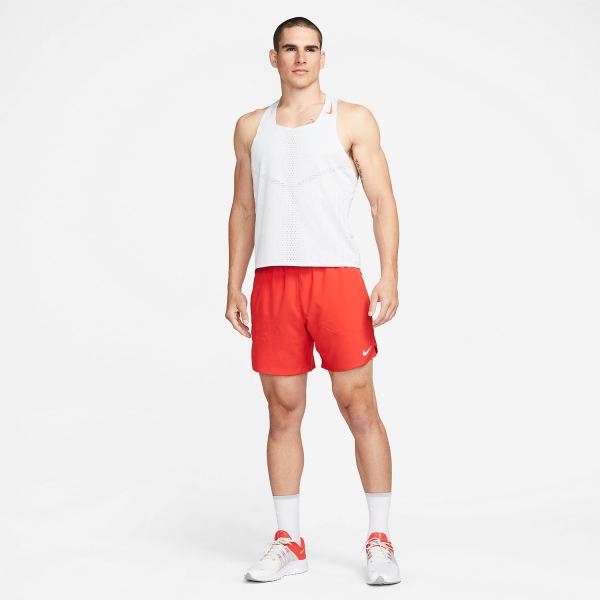 Nike Dri-FIT Stride 7in Pantaloncini - University Red/Black/Reflective Silver