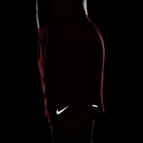Nike Dri-FIT Stride 7in Pantaloncini - University Red/Black/Reflective Silver