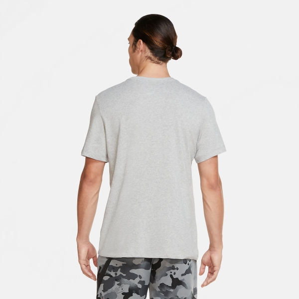 Nike Dri-FIT Swoosh Camiseta - Dark Grey Heather